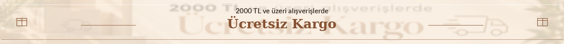 ücretsiz kargo