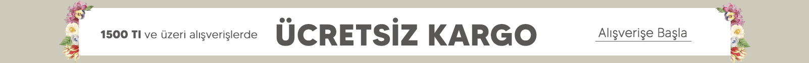 ücretsiz kargo
